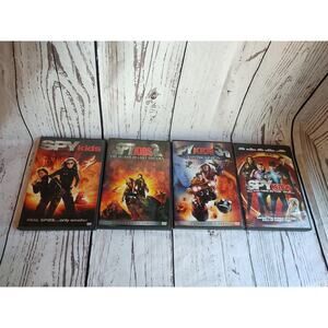 (3) Spy Kids Children's DVD Lot: Spy Kids Lot 4 Antonio Banderas